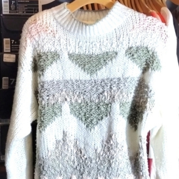 Vintage knitted sweater large - Picture 1 of 5